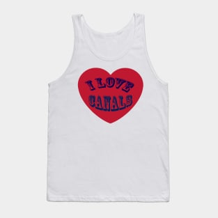 I love Canals Tank Top